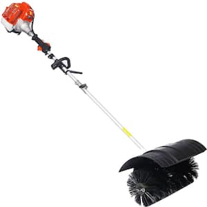 snow sweeper GASOLINE POWERED BROOM SWEEPER, 52CC 2 STROKE, BROOM BRUSH 21 x 10 in. EPA