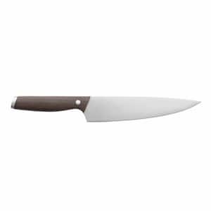 Fiskars Hard Edge 4.57 in. Stainless Steel Partial Tang Serrated Edge Small Chef's  Knife Polypropylene Handle, Single 1051749 - The Home Depot
