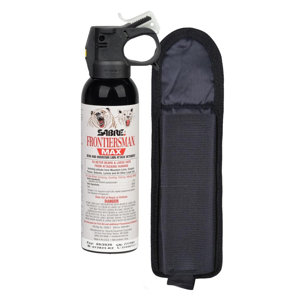 Frontiersman MAX 7.9 oz. Bear and Mountain Lion Spray with Belt Holster price history on PriceWatchPro
