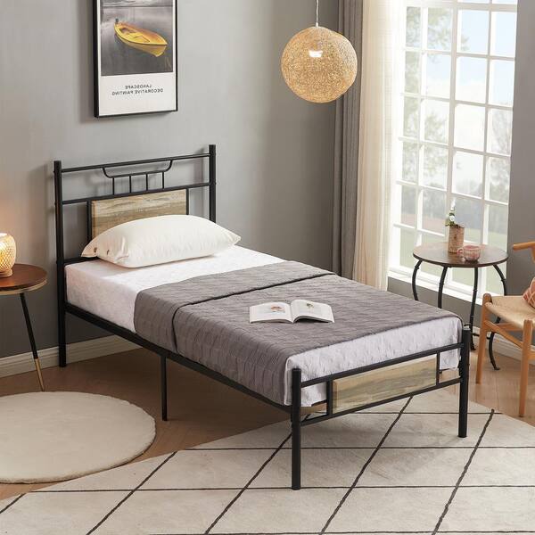 Industrial twin deals bed frame