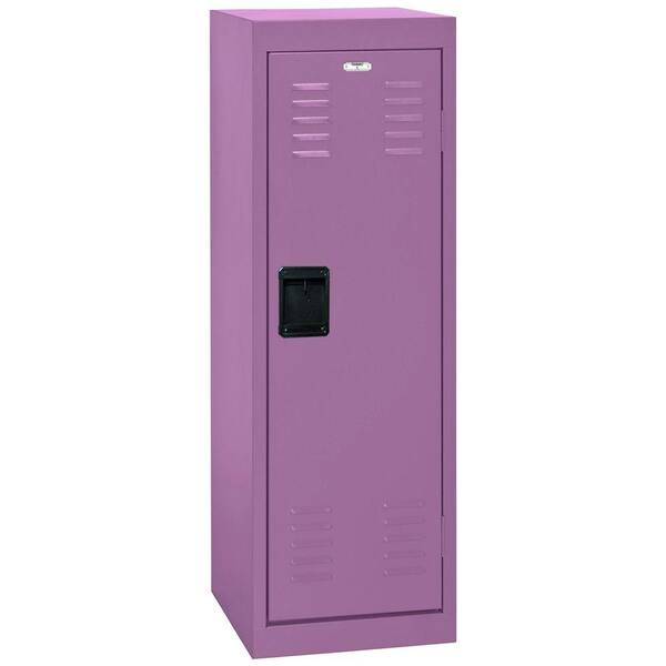 Sandusky 48 in. H x 15 in. W x 15 in. D 1-Tier Steel Locker in Grape Juice