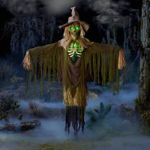 7 ft. Animated Swamp Scarecrow