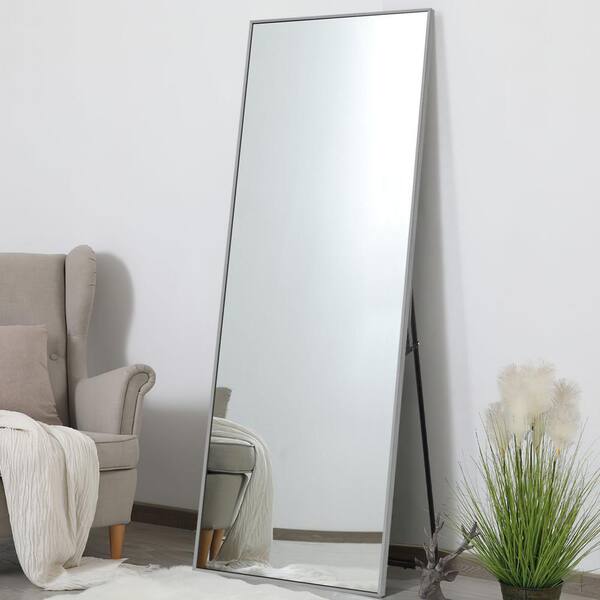 Dovelina 71 in. x 24 in. Modern Rectangle Framed Full Length Standing Mirror