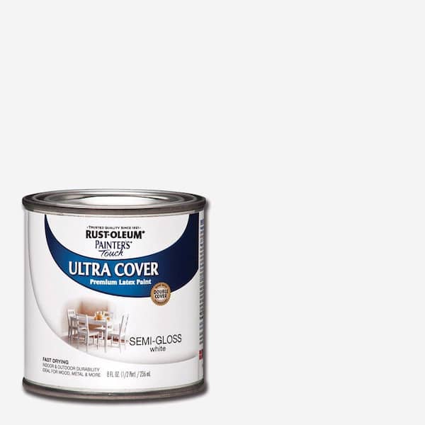 Rust-Oleum® Painter's Touch® Ultra Cover Semi-Gloss White Water-Based Paint,  1 qt - Kroger