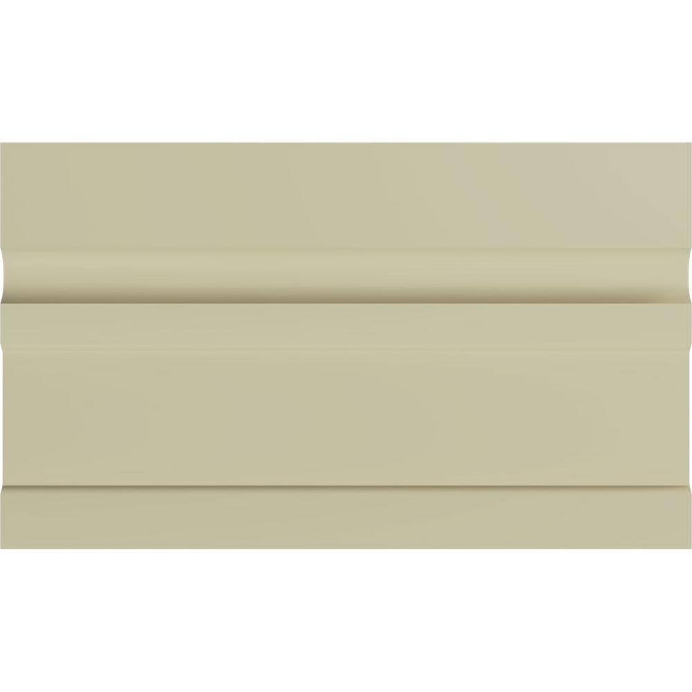 Gray Polyurethane Traditional Baseboard Moulding 94.5"