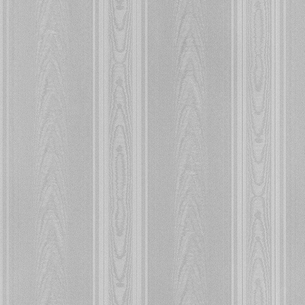 Reviews for Norwall Medium Moir Stripe Vinyl Roll Wallpaper (Covers 56