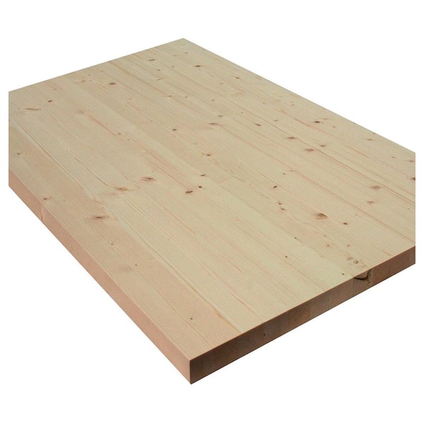 Unbranded 1 in. x 18 in. x 18 in Allwood Pine Project Panel