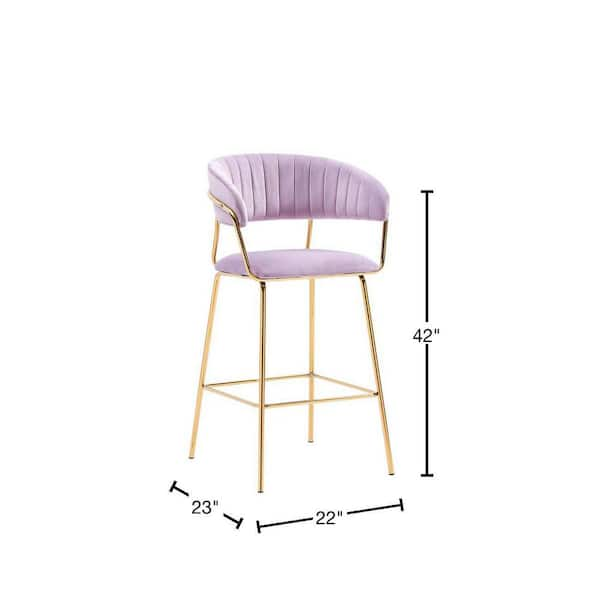 Velour bar online stools