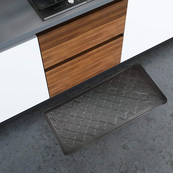 Art3d 27.95x17.32 Anti Fatigue Mat Cushioned Kitchen Mat Non Slip Foam Comfort  Cushion for Standing Desk Office Garage Floor 