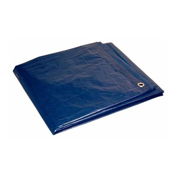 Economy 16 ft. W x 20 ft. L Light Duty Polyethylene Tarp Blue