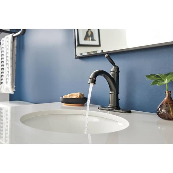 Westchester Single Hole Single-Handle Bathroom Faucet in Oil Rubbed Bronze