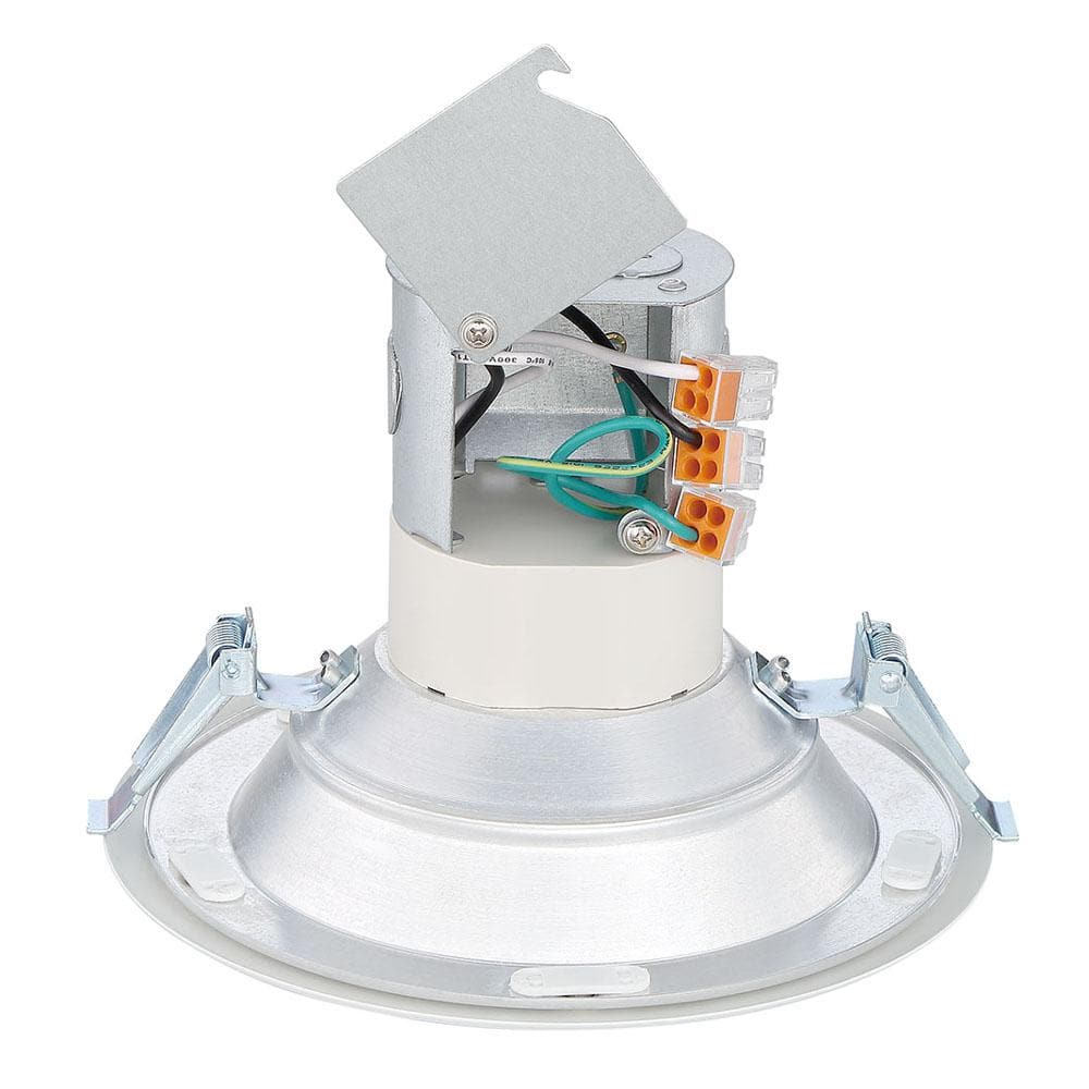 Donoghue 6'' White Aluminum LED Recessed Lighting Kit, Energy Star Rated
