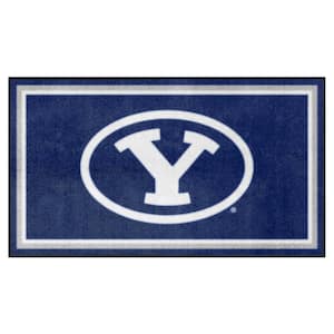 NCAA Brigham Young University 3 ft. x 5 ft. Ultra Plush Area Rug