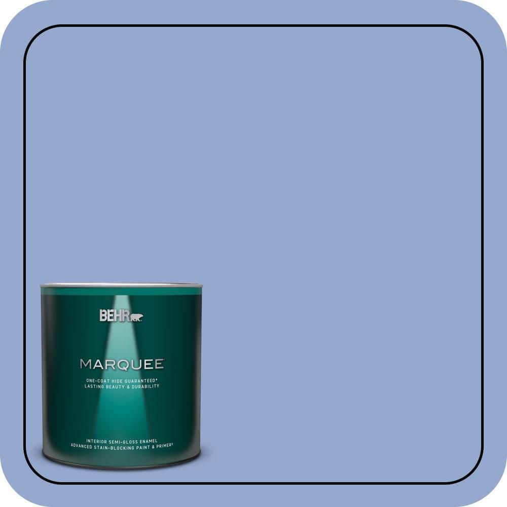 1 qt. #M540-4 Hopeful Dream One-Coat Hide Semi-Gloss Enamel Interior Paint & Primer price history on PriceWatchPro