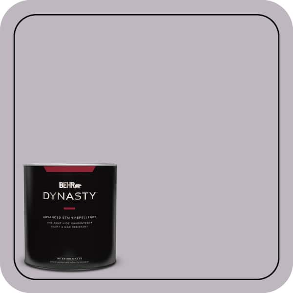 BEHR DYNASTY 1 qt. #PPU16-09 Aster Matte Interior Stain-Blocking Paint & Primer