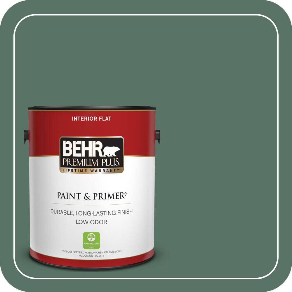 1 gal. #470F-6 Hilltop Flat Low Odor Interior Paint & Primer price history on PriceWatchPro