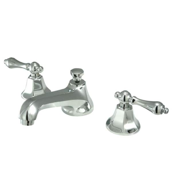 Kingston Brass Metropolitan 8 in. Widespread 2-Handle Bathroom Faucet in Chrome