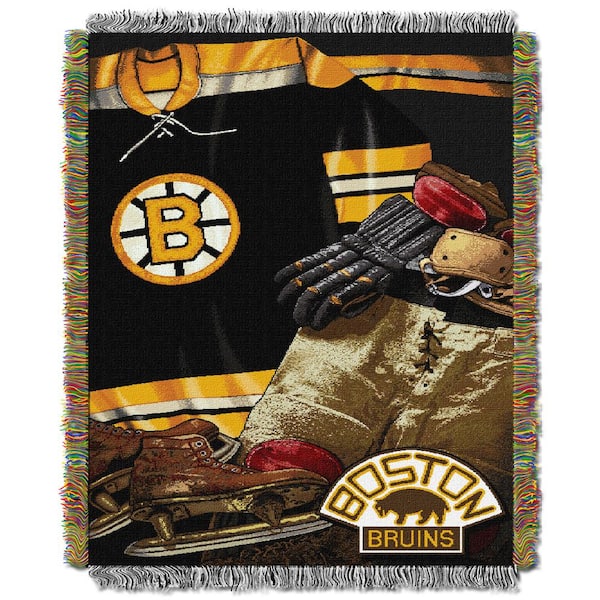 New NHL store Boston Bruins Plush Throw Cover