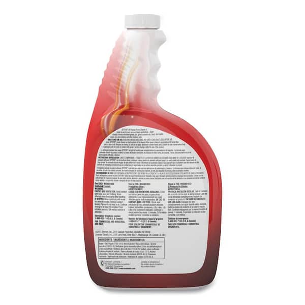Diversey Red Juice Stain Remover, 32 oz Bottle, 6 Bottles-carton