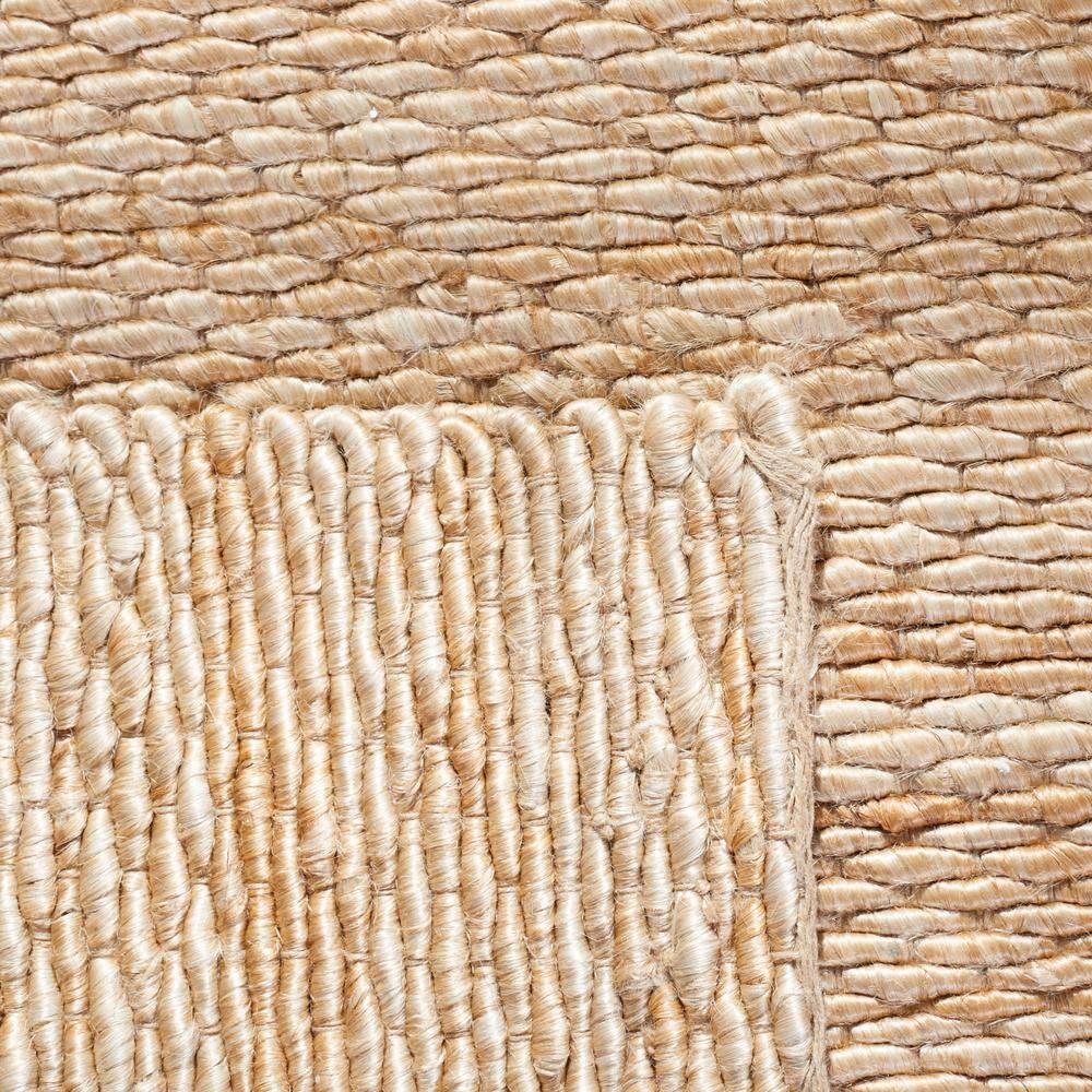 Natural Handwoven Jute Area Rug, 5x8 Feet