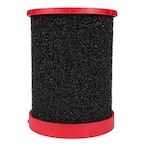 Large Wet/Dry Vacuum Foam Wet Filter for Milwaukee Wet/Dry Shop Vacuums (1-Pack)