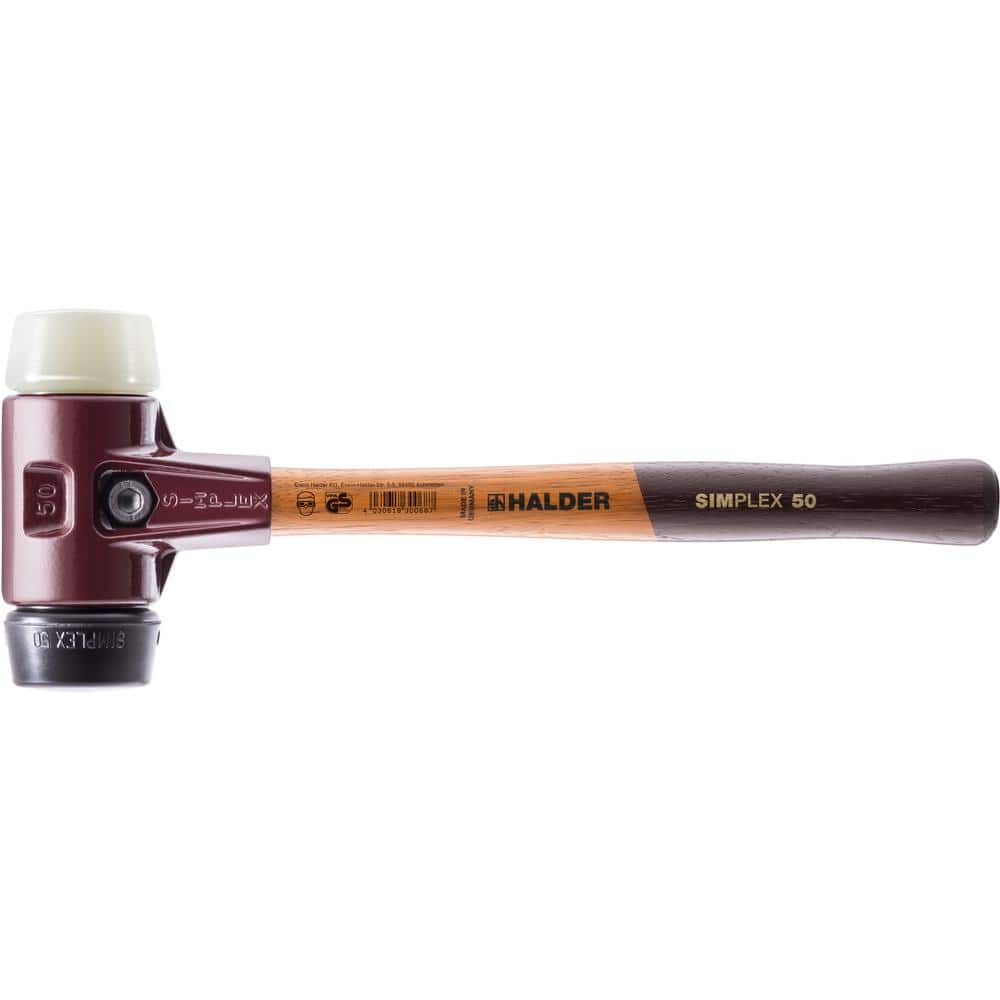 Halder Simplex 22 oz Soft-Face Rubber and Nylon Hammer