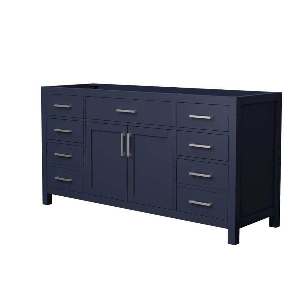 Beckett 65 in. Bath Vanity Cabinet without Top in Dark Blue price history on PriceWatchPro