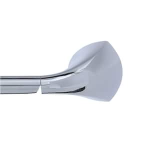 Alteo Pivoting Double Post Toilet Paper Holder in Polished Chrome
