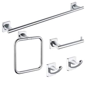 Gatco Level Toilet Paper Holder in Brushed Nickel 5343 - The Home Depot