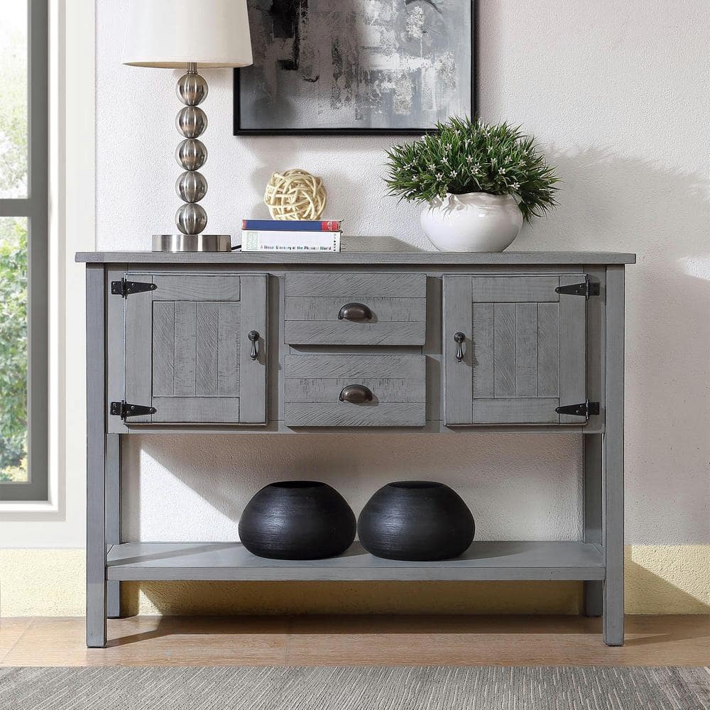 Stanley Grey 12 Drawer Sideboard