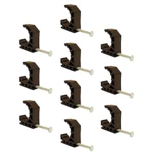 1 in. Plastic PEX Pipe J-Hook Pipe Support Hanger (10-Pack)