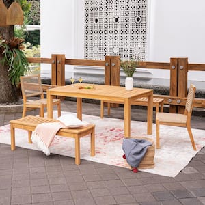Paxton 5-Piece Teak Wood Outdoor Dining Set