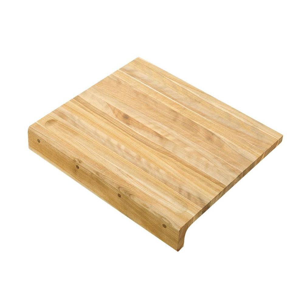 10in Hardwood Cutting Board Fits Brookfield and Lakefield Sinks w/ Curved Shape 