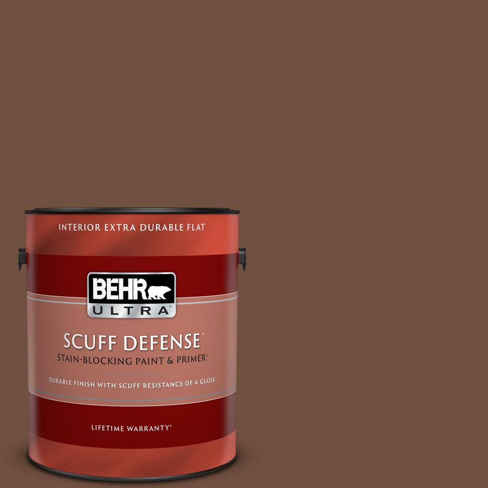BEHR ULTRA 1 gal. ICC81 Traditional Leather Extra Durable Flat