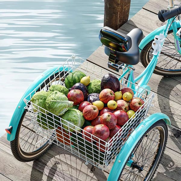 MOONCOOL 24 in. Adult Tricycle 3 Wheel Trike Low Stand-Over