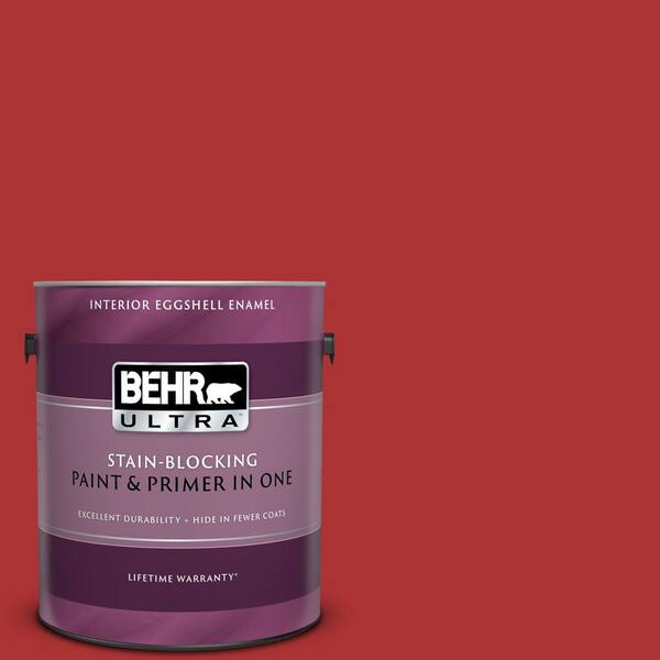 BEHR ULTRA 1 gal. #UL110-6 Indiscreet Eggshell Enamel Interior Paint and Primer in One