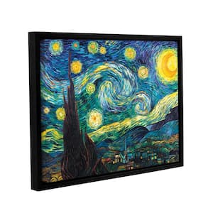 "Starry Night" by Vincent van Gogh Framed Canvas Wall Art