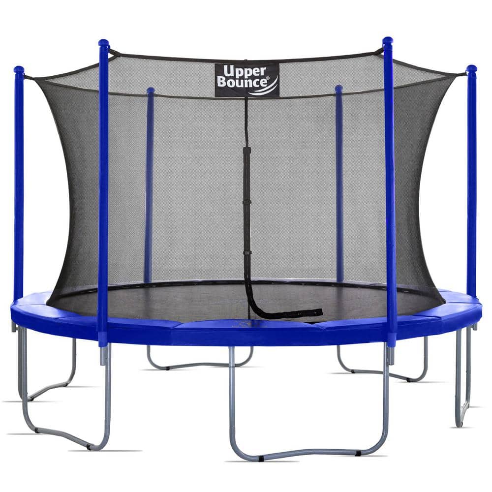 Upper Bounce Machrus 14 ft. Round Trampoline Set with Safety Enclosure System Outdoor Trampoline for Kids and Adults -  UBSF01-14