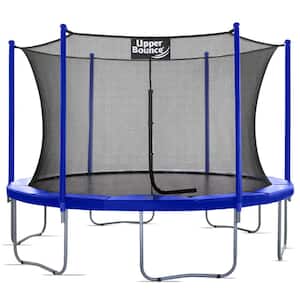 Machrus Upper Bounce 14 ft. Round Trampoline Set with Safety Enclosure System  Outdoor Trampoline for Kids and Adults