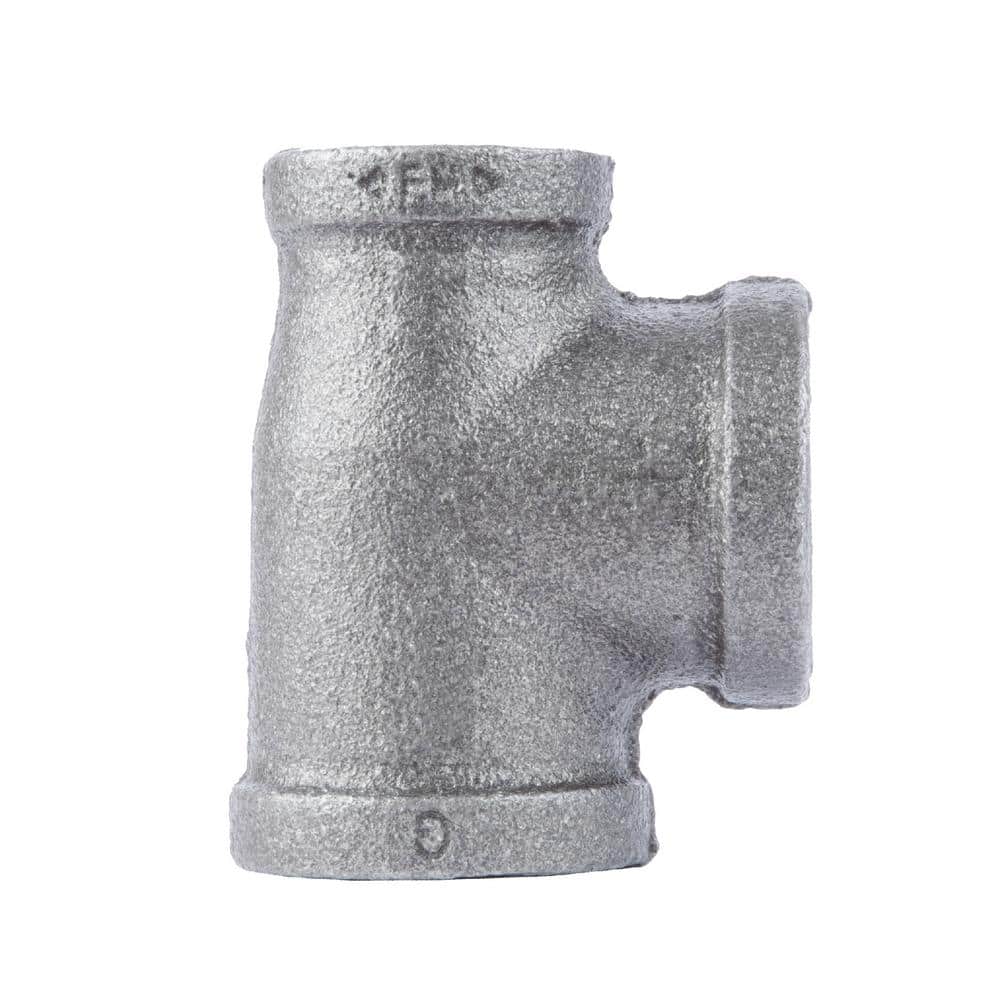 1 in. x 3/4 in. x 1 in. Black Iron Reducing Tee price history on PriceWatchPro
