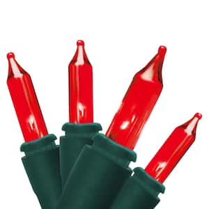 100-Count Designer Series Red Christmas Mini Lights