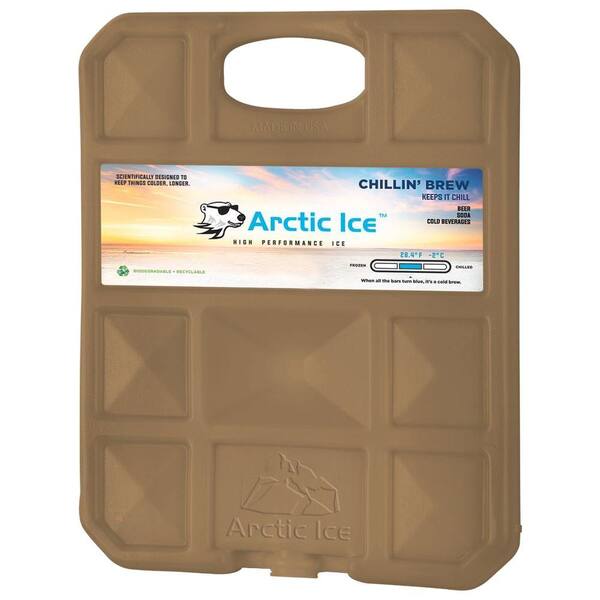 Arctic Ice Chillin Brew Team Sports Metallic Gold Cooler Pack