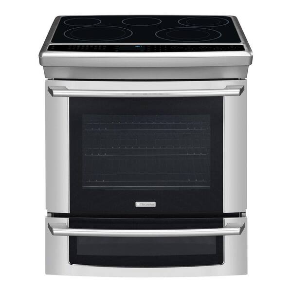 Electrolux IQ-Touch 4.2 cu. ft. Slide-In Electric Range with Self-Cleaning Convection Oven in Stainless Steel-DISCONTINUED