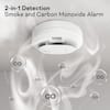 Code One Hardwired Interconnectable Smoke & Carbon Monoxide Detector with AA Battery Backup