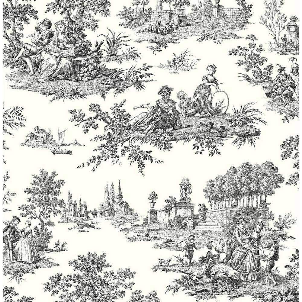 Inkwell French Countryside Peel and Stick Vinyl Wallpaper