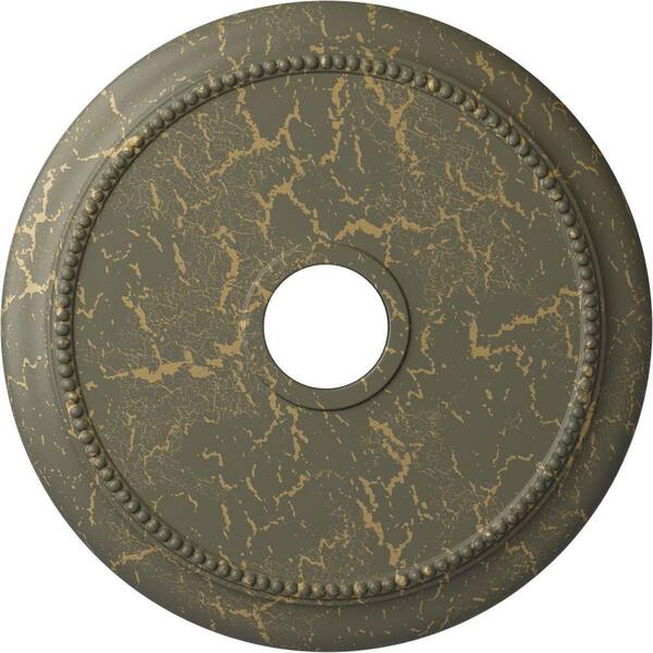 2-1/4 in. x 24-1/8 in. x 24-1/8 in. Polyurethane Crendon Ceiling Medallion Moulding