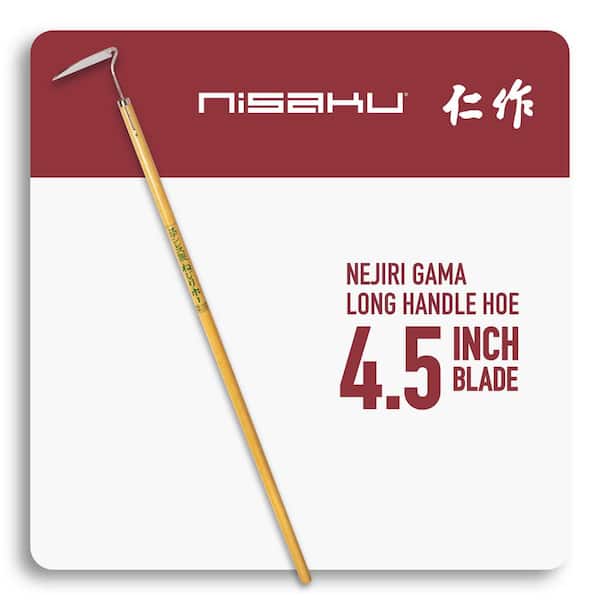 Nisaku NJP1010 Stainless Steel Long Nejiri Hoe
