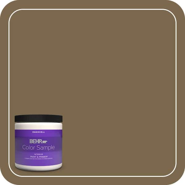 BEHR PREMIUM PLUS 8 oz. #T14-6 Boho Eggshell Enamel Interior Paint & Primer Color Sample