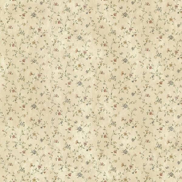 Chesapeake Shelby Rose Calico Floral Paper Strippable Roll Wallpaper (Covers 56.4 sq. ft.)