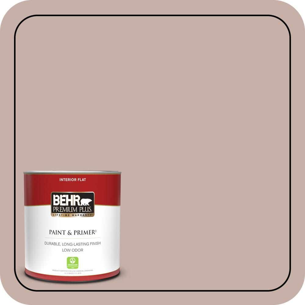 1 qt. #N160-3 Vintage Charm Flat Low Odor Interior Paint & Primer price history on PriceWatchPro